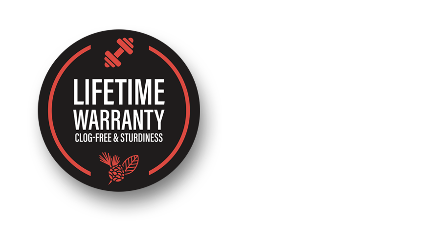 doublepro-lifetime-clogfree-warranty DoublePro lifetime clogfree warranty